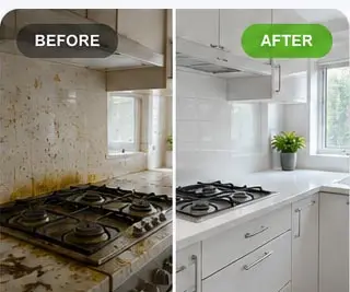 End of lease cleaning before and after Adelaide